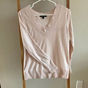 Banana Republic Silk Cashmere Pink Sweater